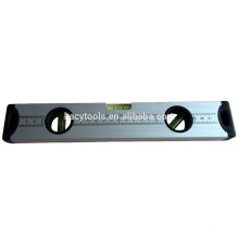 Herramientas de medición de nivel de alcohol de aluminio de construcción magnética de alta calidad